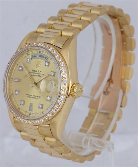 rolex day-date 18038 18k 36mm auto watch|rolex 18038 price.